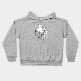 Mermaid Bunny Kids Hoodie